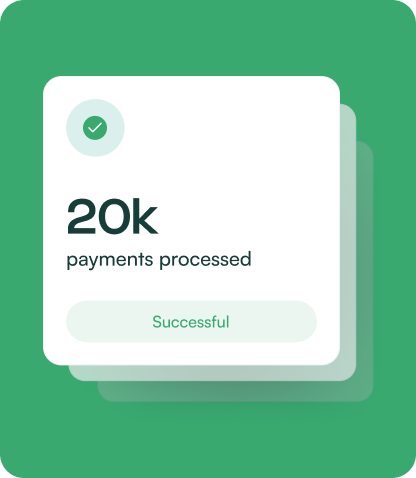 20k payments processed
